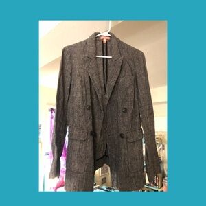 grey blazer
